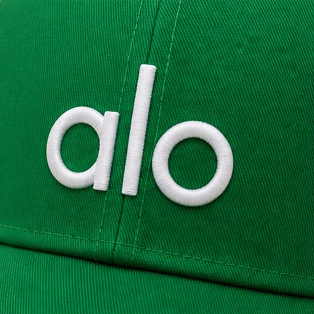ALO Yoga Green Resort Baseball Cap Hat Sporty